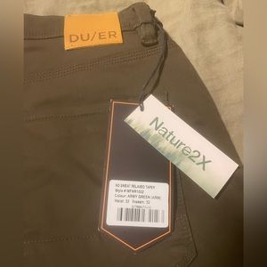 DU/ER No Sweat Relaxed Taper Pants